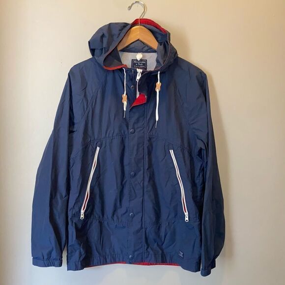 Abercrombie & Fitch Hooded Windbreaker jacket S - Picture 1 of 9